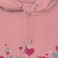 Damage Inc Heart Embroidered Hoodie